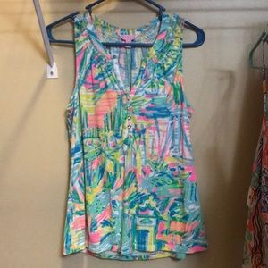 Lilly Pulitzer cotton tank